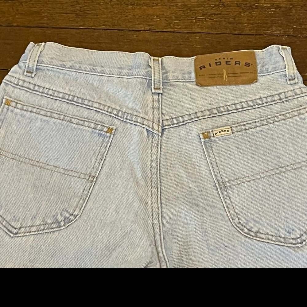 Denim Riders Women’s White Wash Jeans 30x30 100% Cotton - Picture 3 of 5